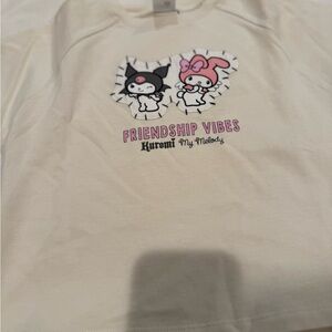 Zara Cream Friendship Vibes T-Shirt